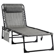 Fold up deals chaise lounge outdoor